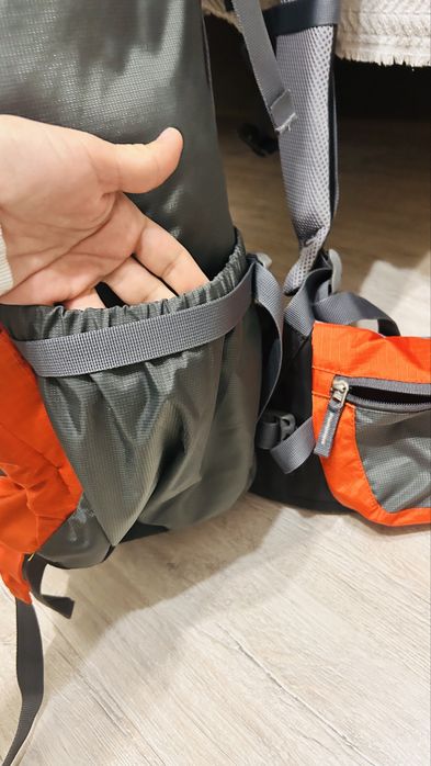 раница DEUTER Aircontact 55 + 10 Graphite Papaya