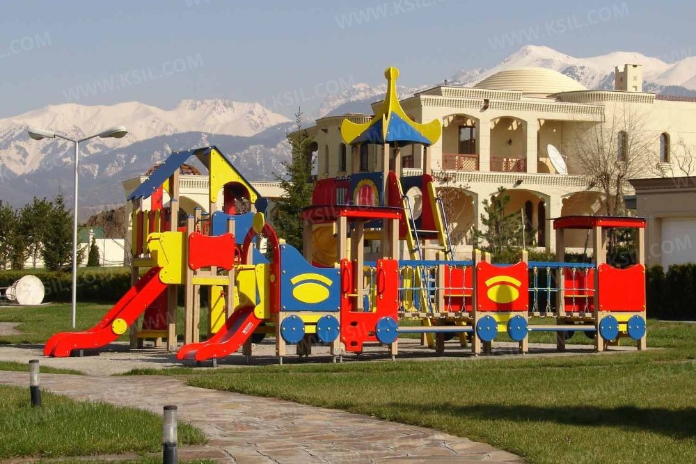 Детские площадки KSIL Болалар майдончаси Карусели Горки Качели