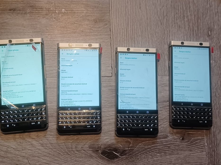 Blackberry keyone BBB100-2 perfect functionale se vinde fara accesorii pret bucată 450 de lei