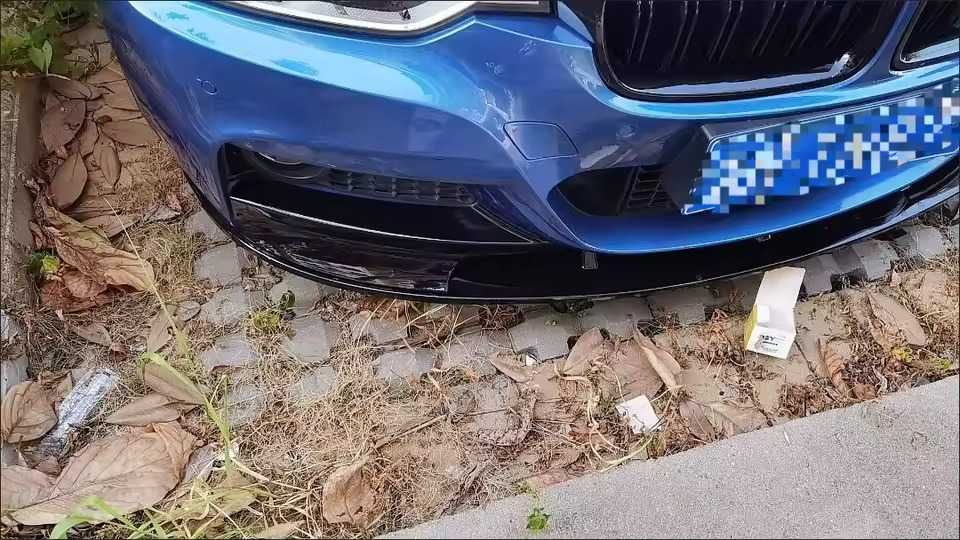 Prelungire Extensie Lip Bara Fata M BMW Seria 3 F30 F31, Negru Lucios