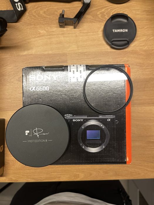 Sony a 6600 kit tamron 17-70 cage nd filtru