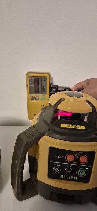 Nivela laser topcon rlh5a si rlh3c