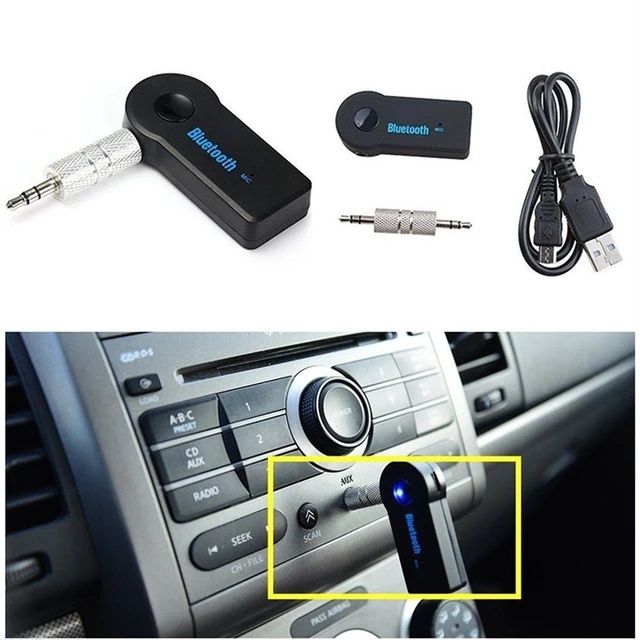 Receptor auto Bluetooth prin USB - Conectare la sistemul audio auto 