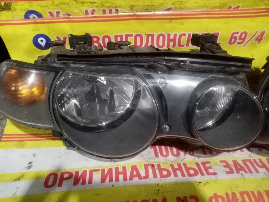Фары на BMW E46 купе из Германии