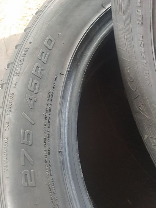 Шины летние 275/45/R20 б/у