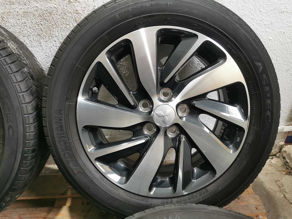Jante originale Mitsubishi ASX / Outlander R 17 cu anvelope de vara