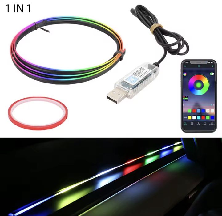 Lumini ambintale 6 in 1 RGB Symphony - Oferta !!