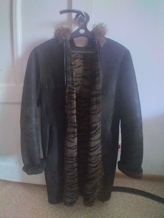 Зимний пуховик и дублёнка