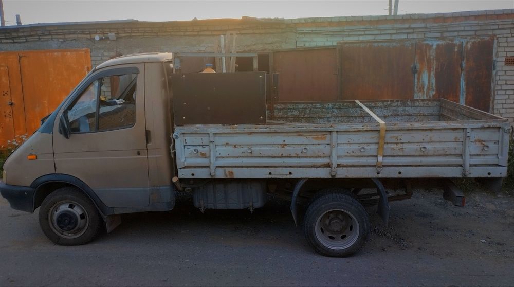 Газель бортовая тент