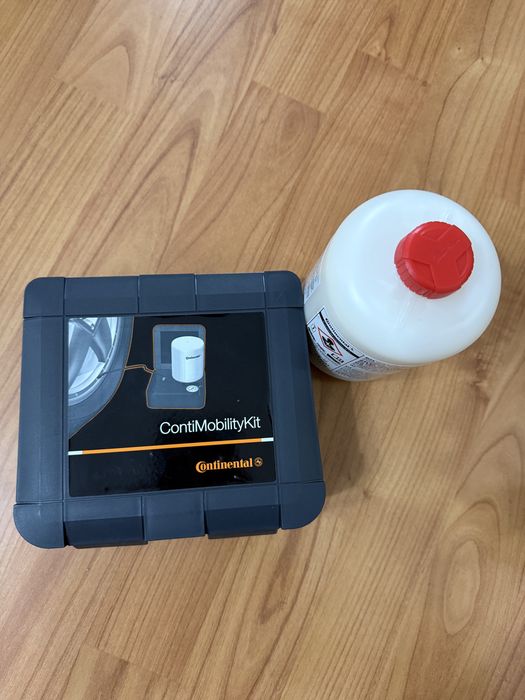 Kit pana auto, solutie si compresor