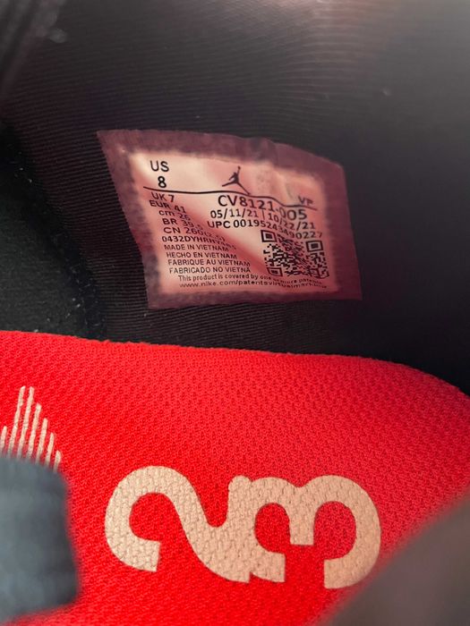 Jordan Delta 2 Grey Fog Black-Sail-College Grey / Найк Кецове (EUR 41)