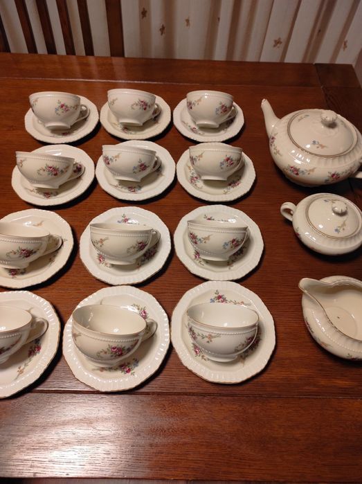 Set ceai porțelan 27 piese