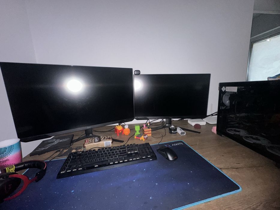 Calculator Gaming Ryzen 7 5800X 3070 8GB 2 monitoare samsung