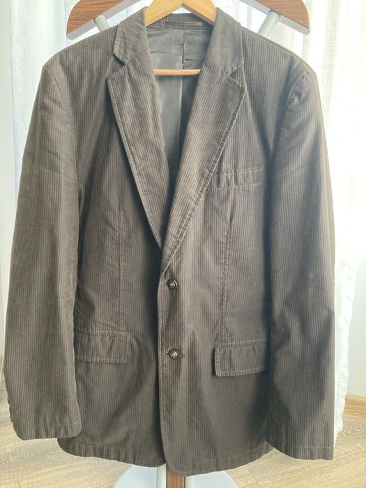 Sacou casual, maro, pentru barbati 54