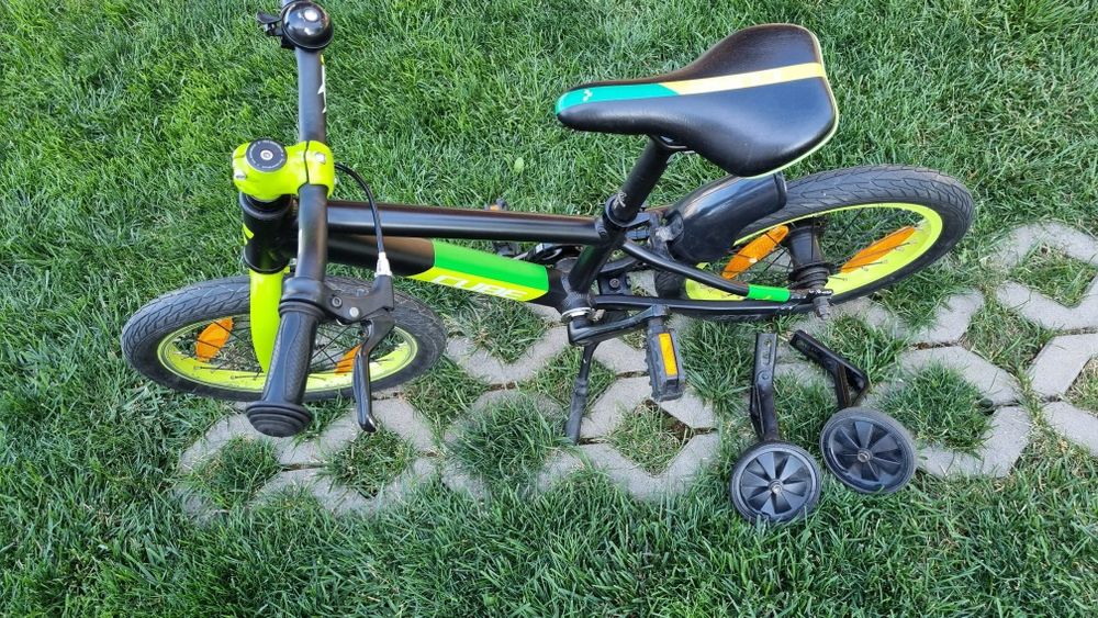 Bicicleta copii CUBE Cubie 160 negru/verde