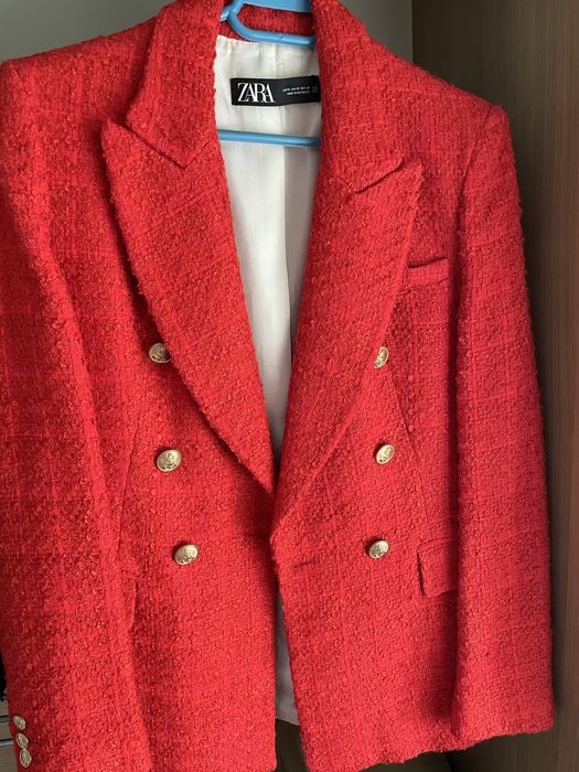 Vand sacou Zara boucle