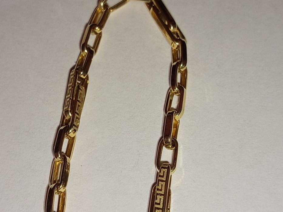 Brățară bărbați Versace,aur 14 k, greutate 3,77 gr