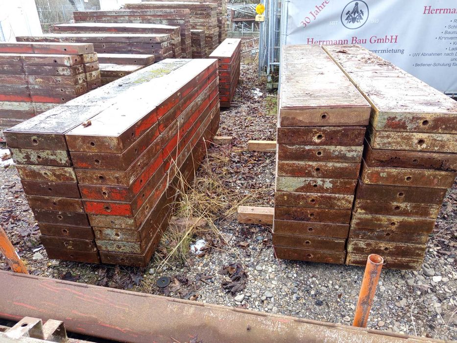 Едроплощен кофраж, кофражни платна