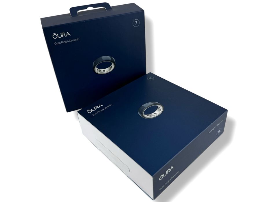 НОВ! Смарт Пръстен Oura Ring 4 Ceramic MIdnight Size 7 / 11