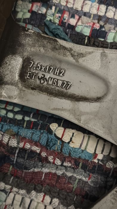 Jante MSW R17! Volkswagen, Skoda