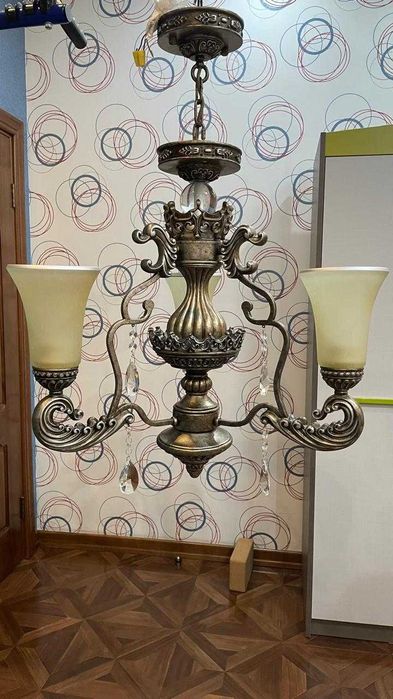 Люстры из латуни + бра