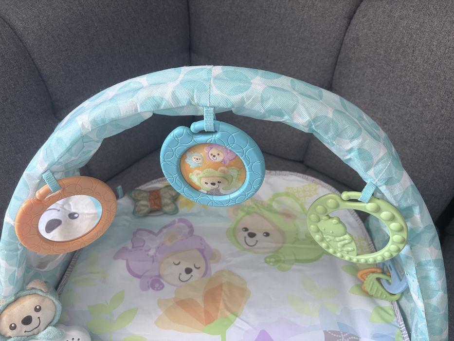 Музикална активна гимнастика Fisher Price - мече - пеперуда
