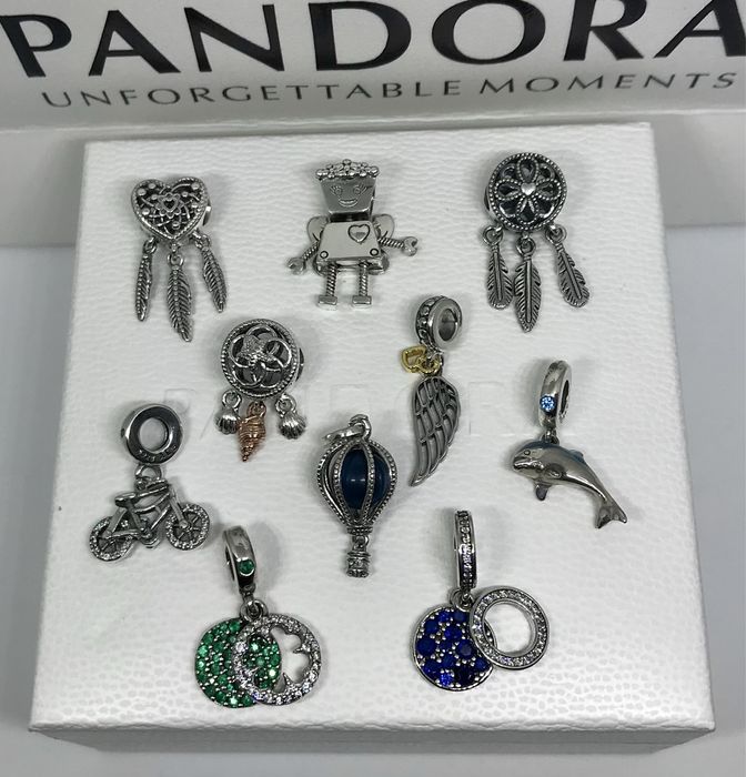 Оригинални Сребърни Талисмани за Гривна Пандора/Pandora с S925 ALE!