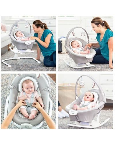 Бебешка люлка 2 в 1 Graco - Duet Sway