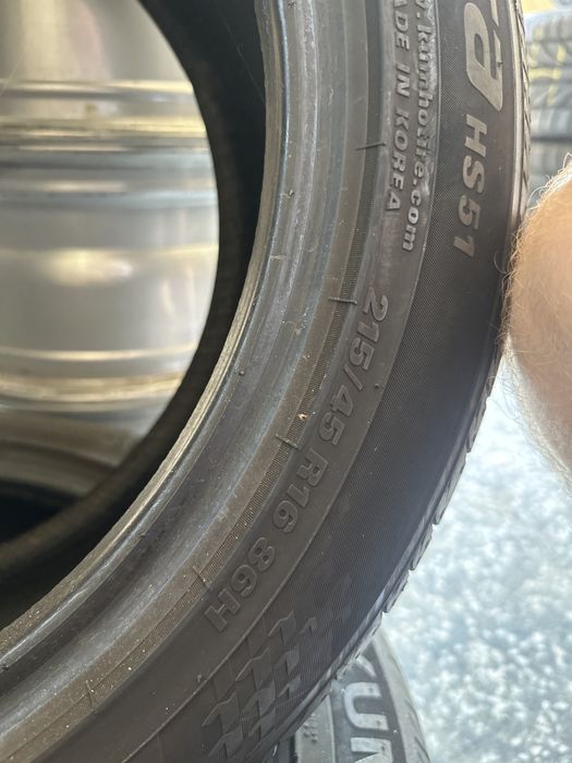 2 бр. Летни гуми Kumho Ecsta 215/45 R16 86H - DOT 2019