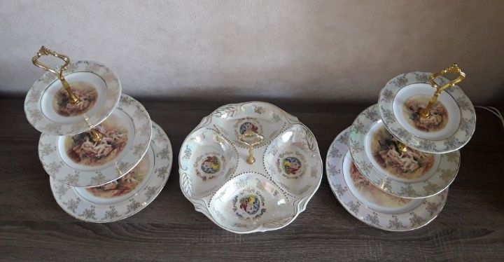 Менажница с ручкой