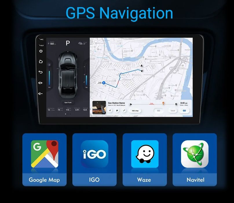 Navigatie Android dedicata pt FORD S-MAX (2006-2015)