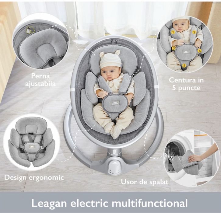 Leagăn electric pentru bebelusi!