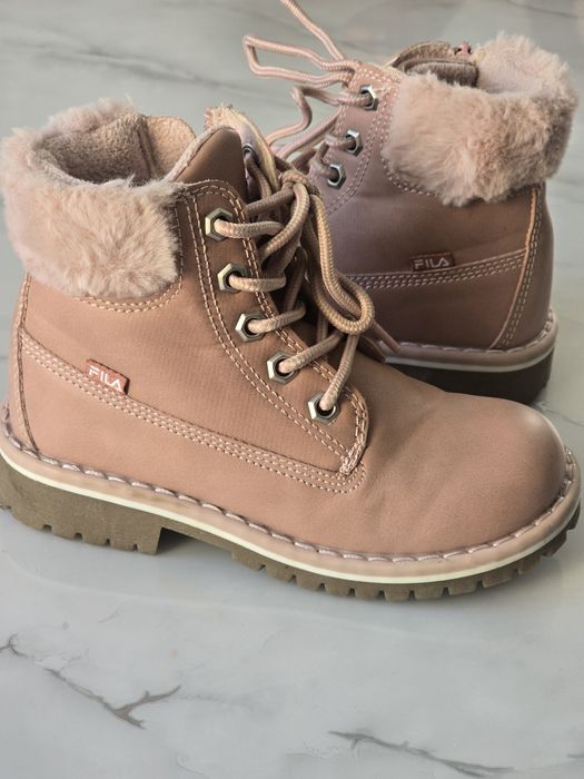 Боти fila розови