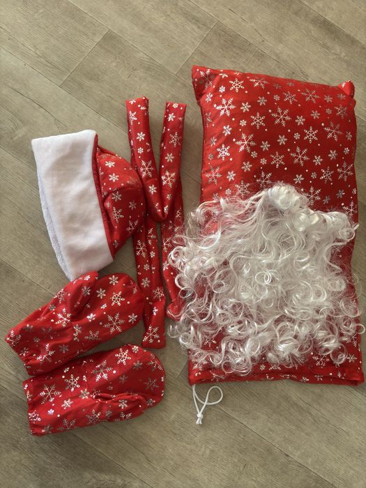 Костюм деда мороза новый