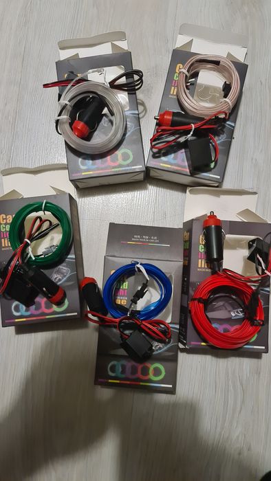 Fir led banda led lumina ambientala el wire fir led electroluminiscent