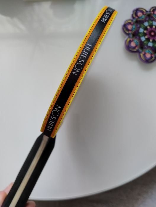 Paleta tenis de masa Huieson defensiva - galbena