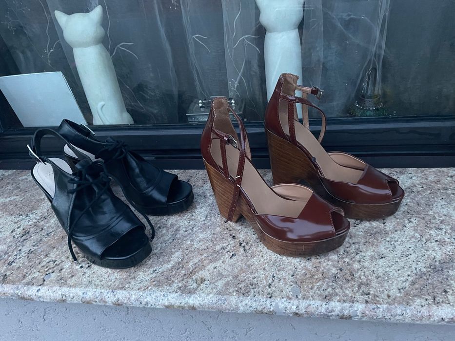 Sandale Zara-platforma-piele naturala-Germania