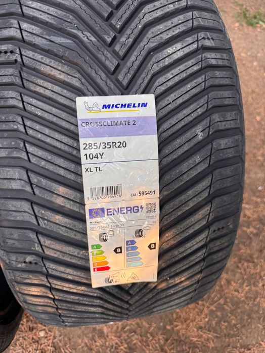 Set 4 ANVELOPE noi nerulate ALL SEASON MICHELIN CROSSCLIMATE 2 285/35R20 104Y 285/35/r20