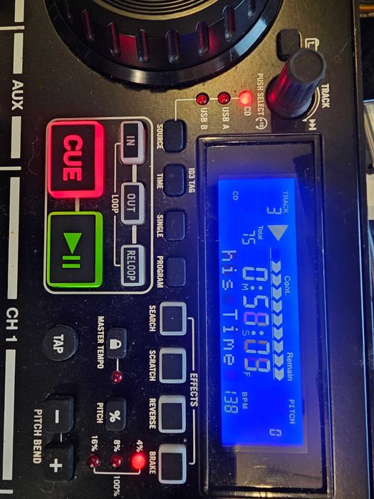 Consola DJ Numark CDMIX USB