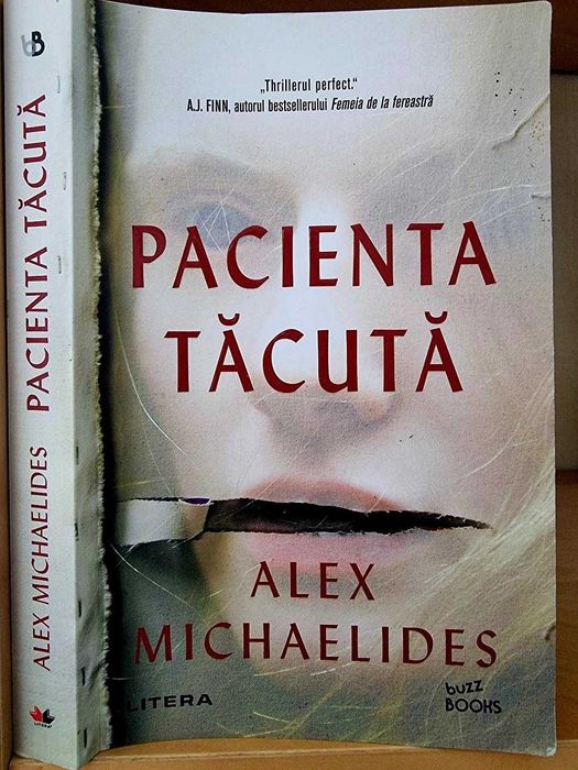 Pacienta tacuta - Alex Michaelides 368 pagini Beletristica Noua Editura Litera