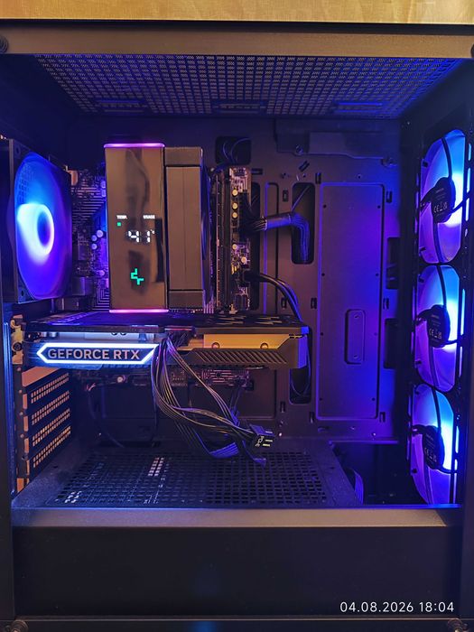 Геймърски i7 14700KF, RTX 4060 8GB, RAM 32GB DDR5, SSD 512GB NVME