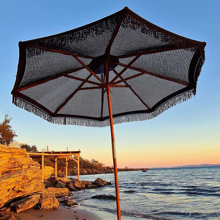 Чадър от памучно Макраме / Плетено макраме