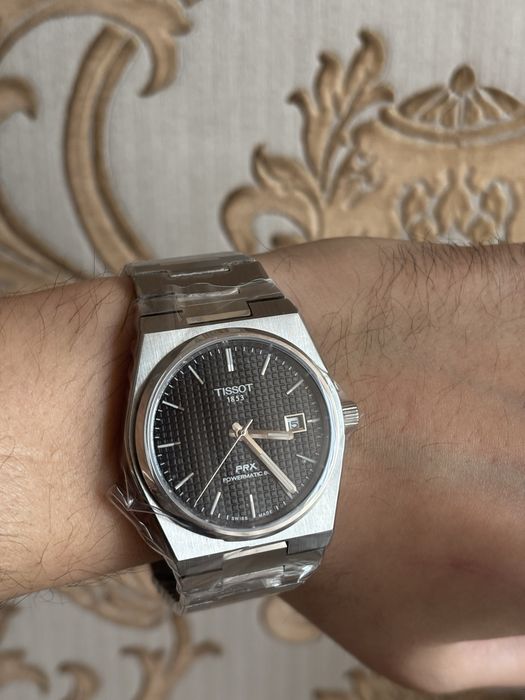 Tissot PRX Powermatic 80 Черные (Механика)