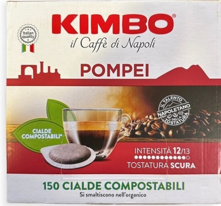 Kimbo ТОП ЦЕНА 150бр. кимбо хартиени дози чалди cialde pods