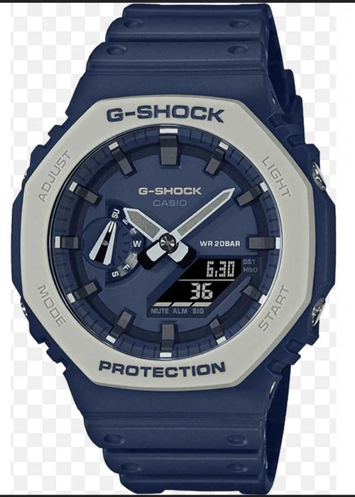 Ceas Sport Casio g shock ga 2110 ET-2AER, BOLD BLUE , Nou,Garantie 2 ani