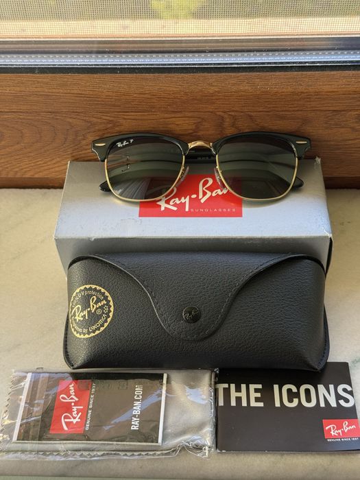 Ray-Ban Clubmaster RB3016 901/58 Polarized