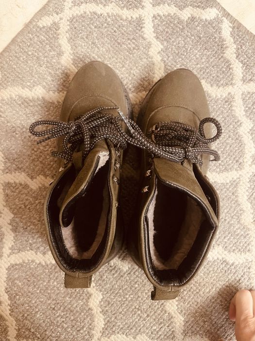 Обувь зимняя теплая