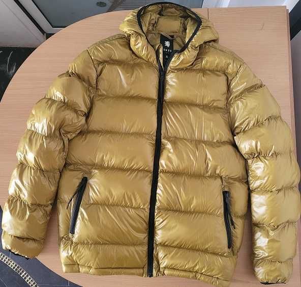 Geaca puffer barbati XL cu gluga nou