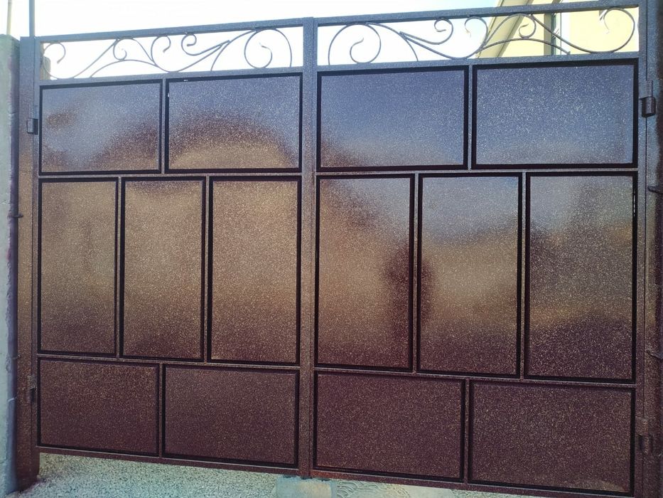 Покраска ворот профессионально