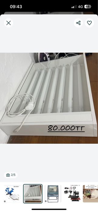 Шелкография, подцветка